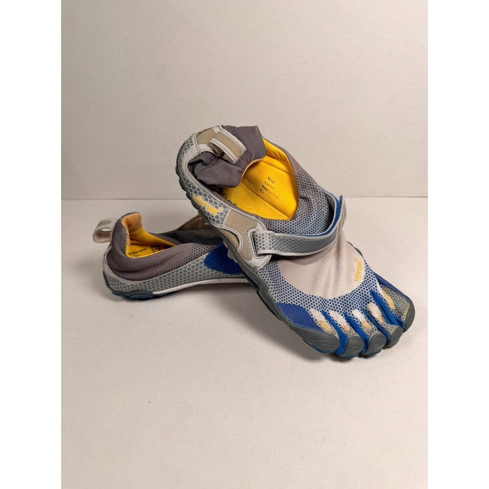 Vibram FiveFingers Bikila Barefoot Running Shoes Blue Gray Mens EU 43 M349